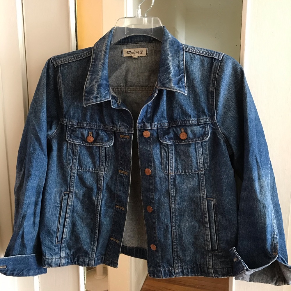 Madewell Mercer Crop Jean Jacket